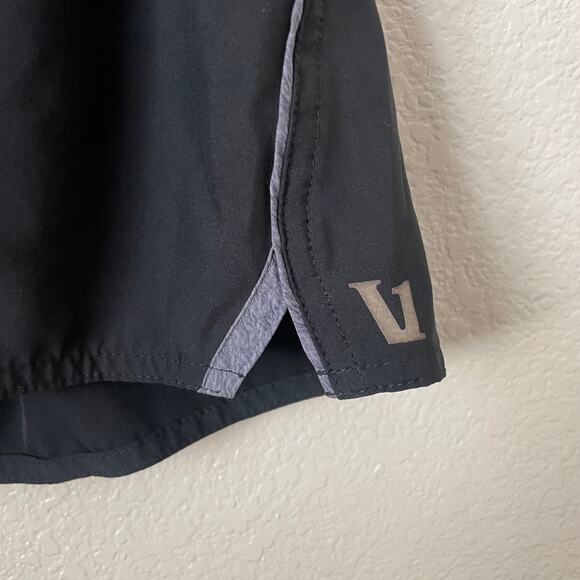 Vuori Shorts Men Small Black Gray Trail Athletic Performance Gym Outdoor Hiking - Picture 4 of 9
